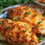Crispy Cheddar Chicken - Baked
