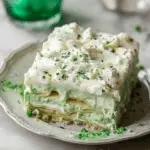 Shamrock Shake Dessert Lasagna