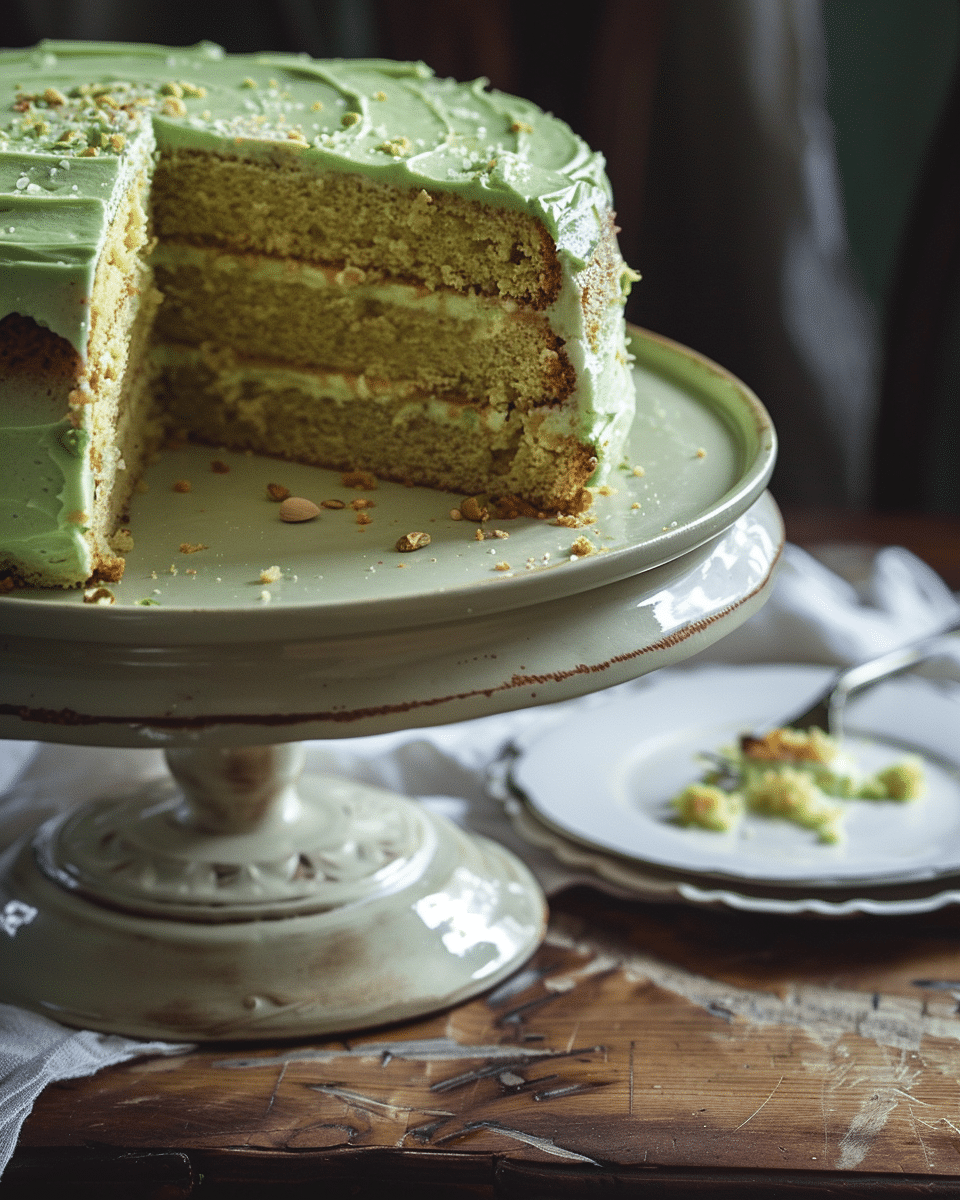 Easy Pistachio Pineapple Cake