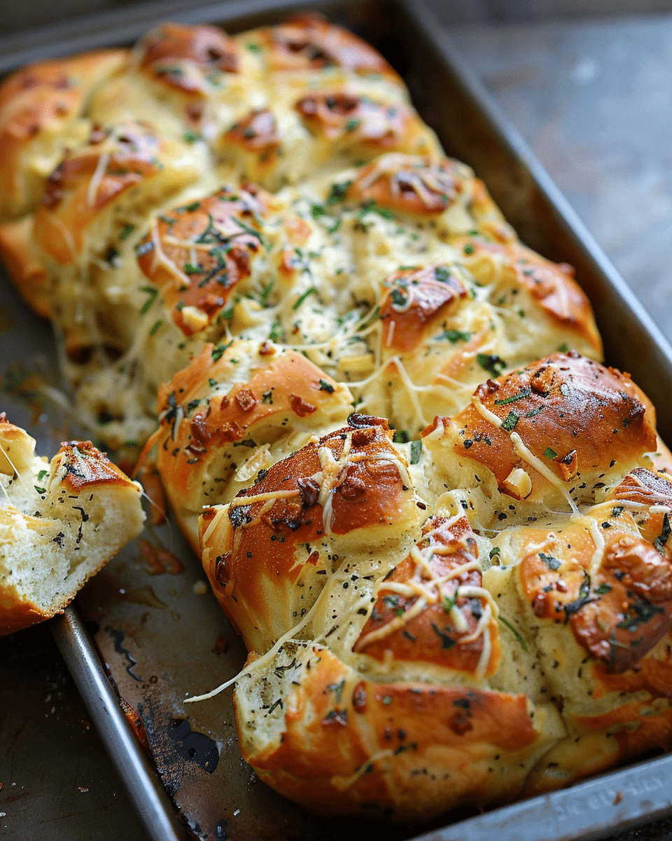 Cheesy Garlic Pull-Apart Bread