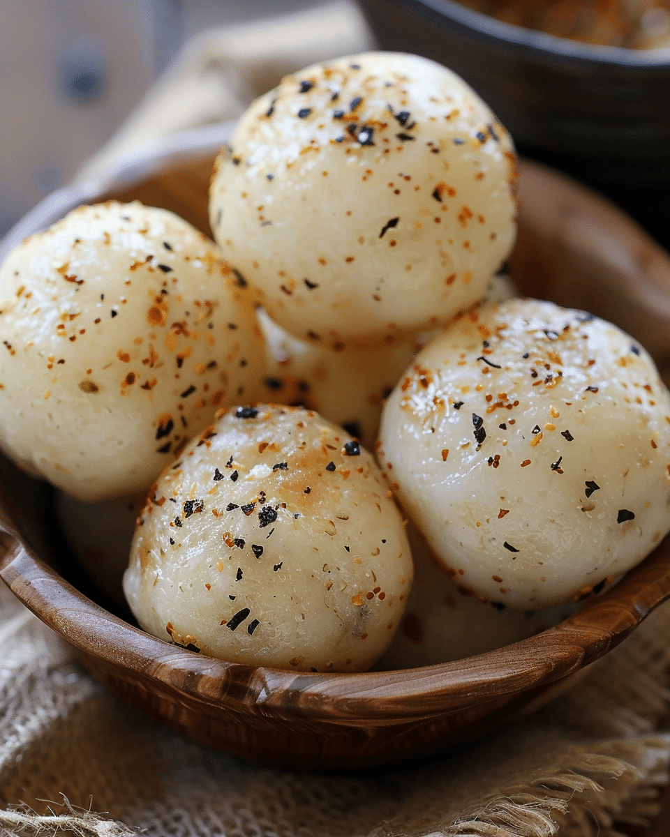 Vegan Garlic Dough Balls