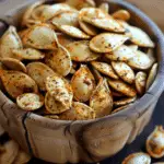 Roasted Spicy Seasoned Pumpkin Seeds