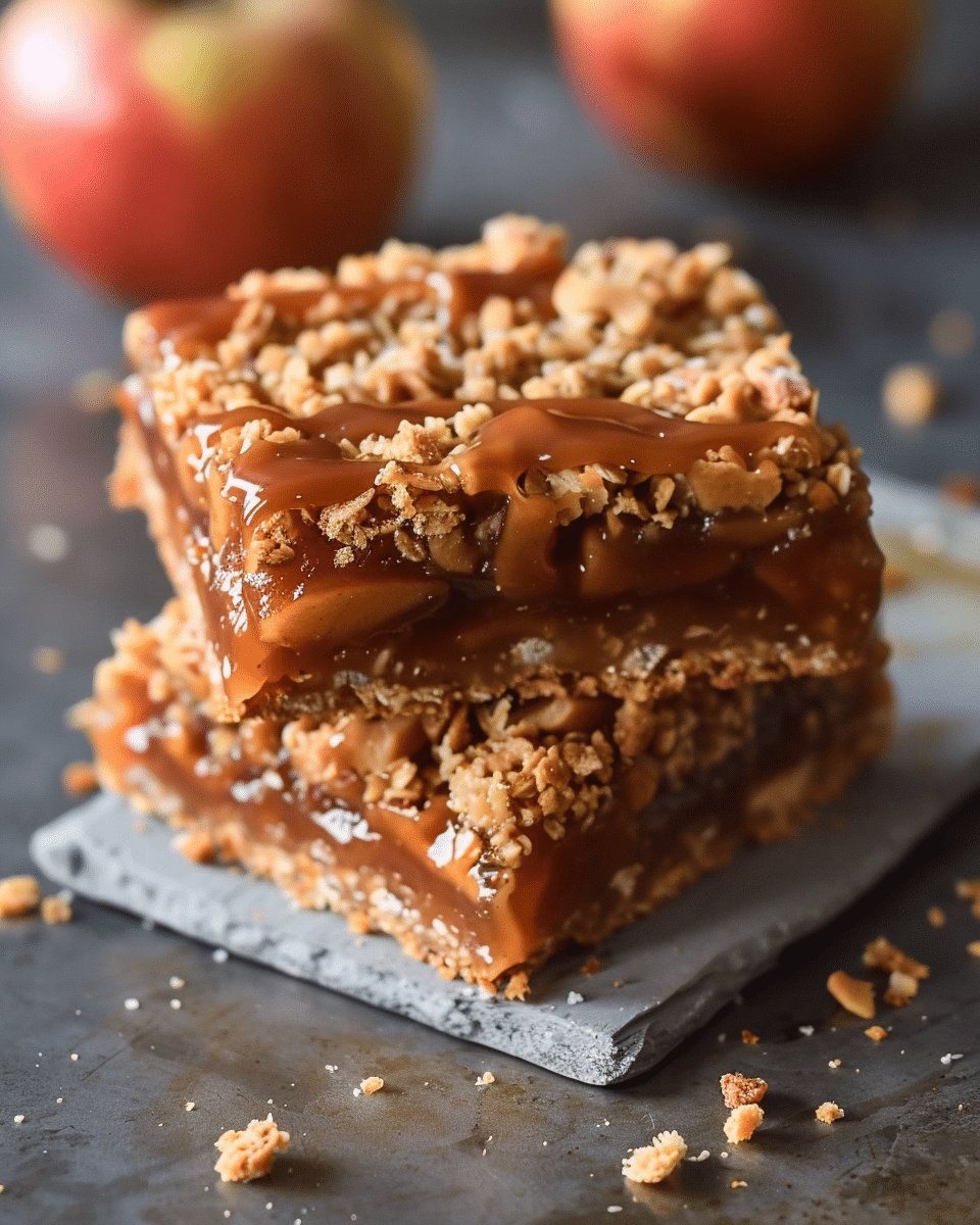 Apple Bar Caramel Apple Bars | Yum Family Recipes