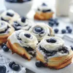 Blueberry Rolls with Cream Cheese
