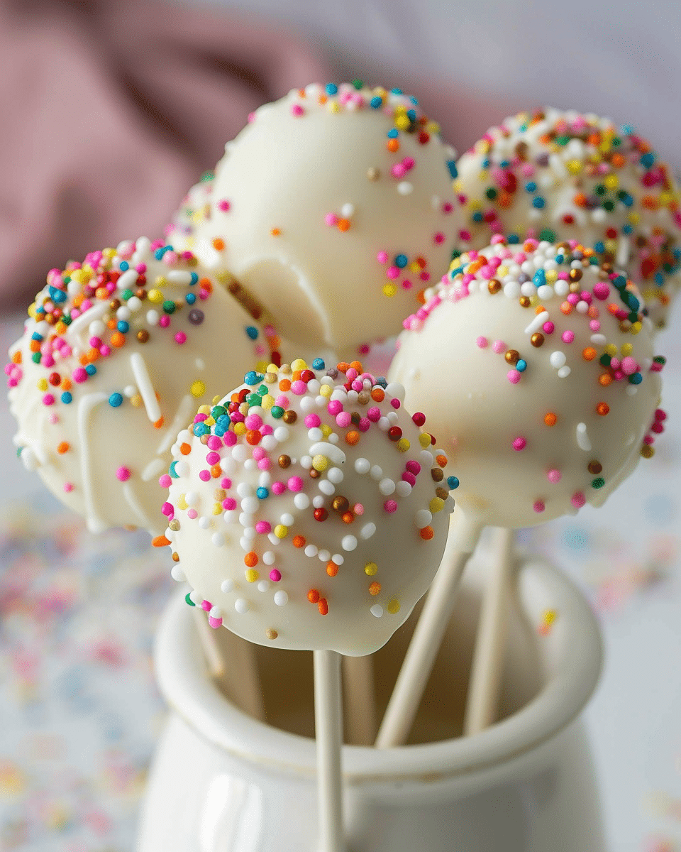 Starbucks Copycat Birthday Cake Pops