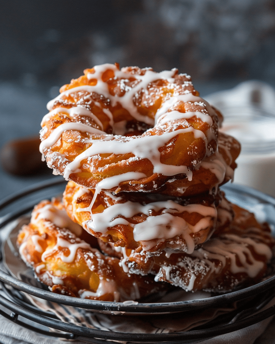 Best Warm Baked Apple Fritters