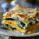 Creamy Butternut Squash & Spinach Lasagna