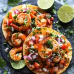 Chili Lime Shrimp Tostadas