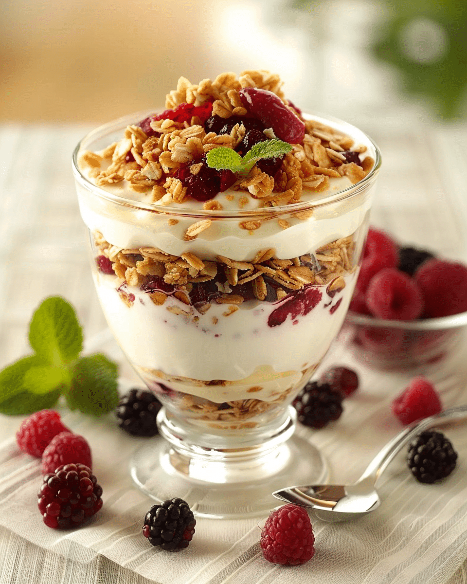 Layered Yogurt Parfait