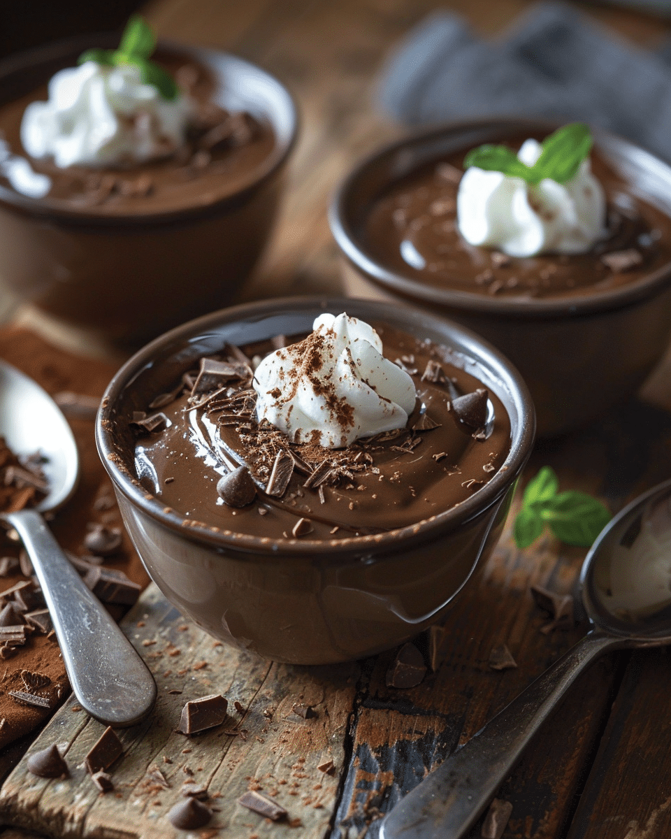 Healthy Chocolate Pudding