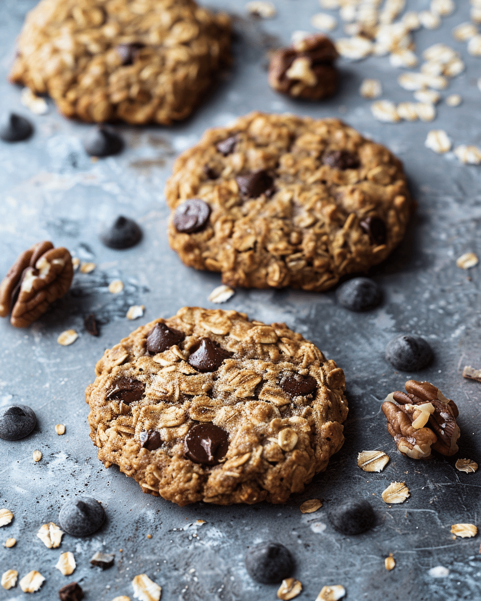 Oatmeal Protein Cookies