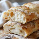 Traditional Italian Ciabatta Bread