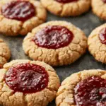 Peanut Butter & Jelly Cookies (Crumbl‑Style)