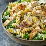 The Best Chicken Caesar Pasta Salad