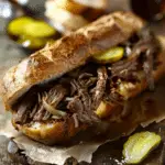 Crock Pot Italian Beef Sandwiches