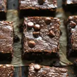 Healthy Banana Brownies (3‑Ingredient Flourless Treat)