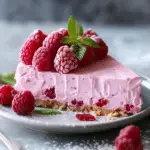 Raspberry Cheesecake No‑Bake