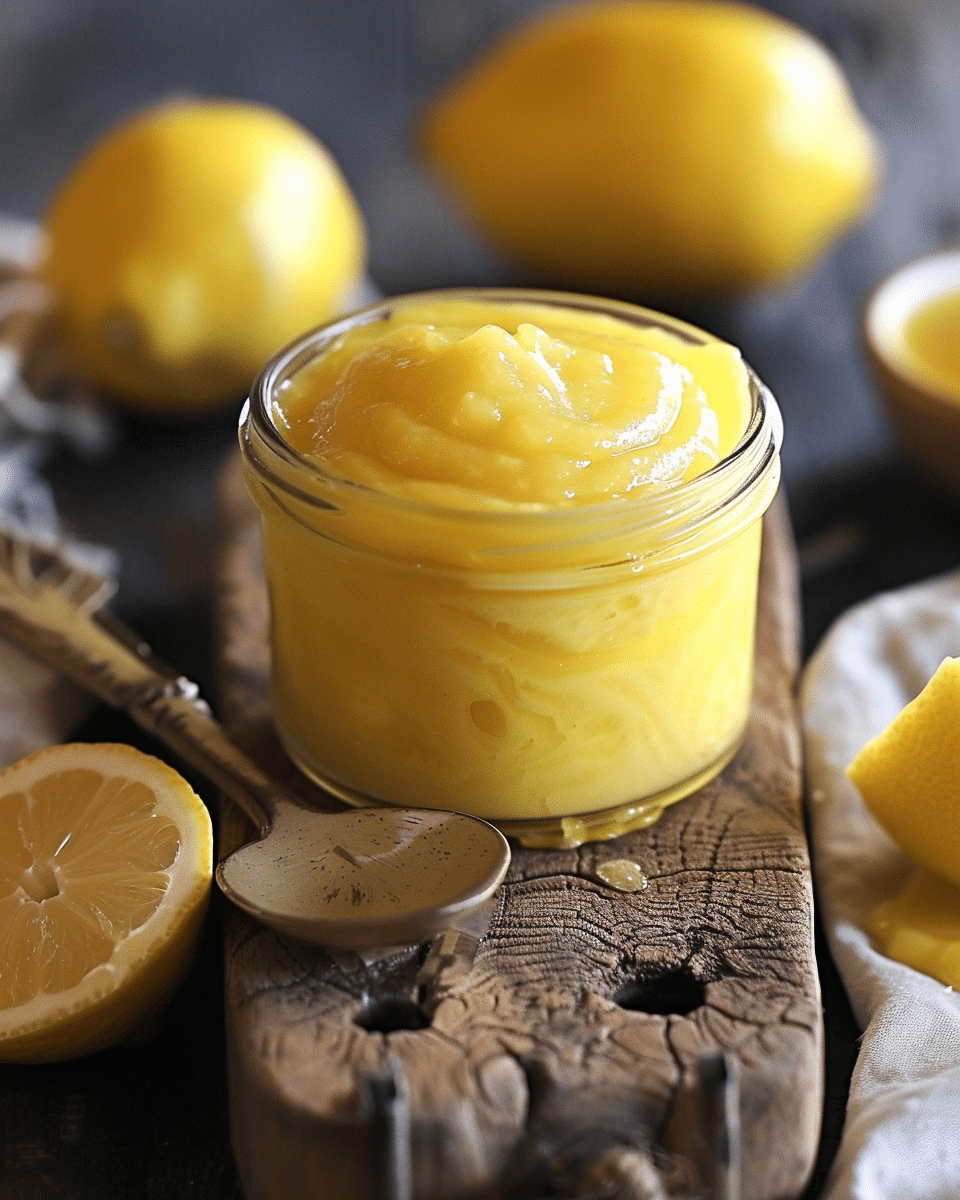 Homemade Microwave Lemon Curd