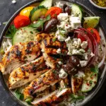 Greek Chicken Bowls