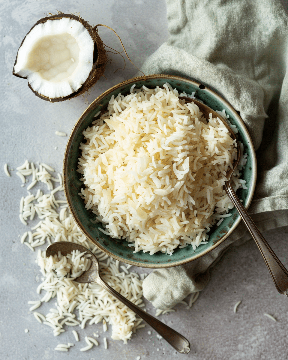 Golden Coconut Rice