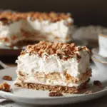 Easy Cheesekut (No-Bake Layered Cookie Cake)