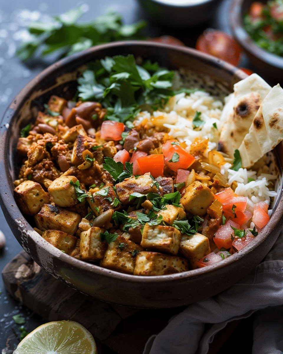 Crispy Tofu Shawarma