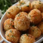 Parmesan Garlic Potato Balls