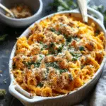 Butternut Squash Baked Feta Pasta