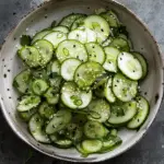 Creamy Asian Cucumber Salad