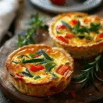 Mini Quiches with Vegetables