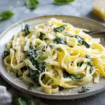 Pasta with Spinach, Easy & Quick