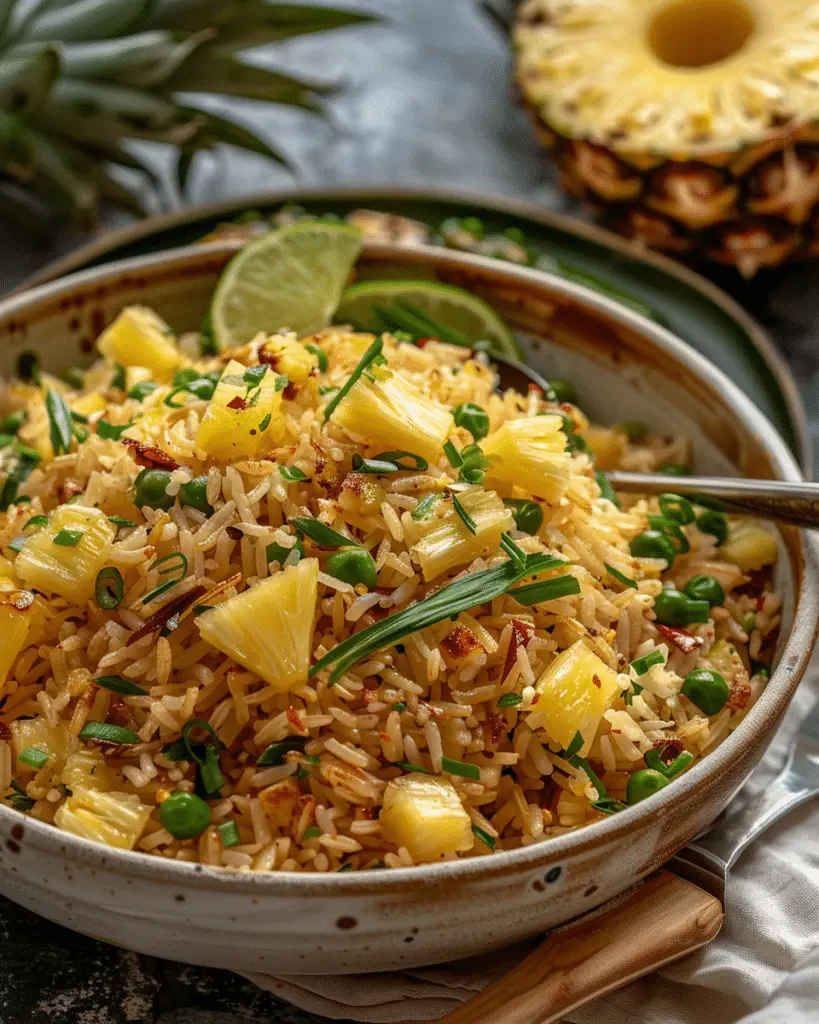 Pineapple Rice | Yum Family Recipes