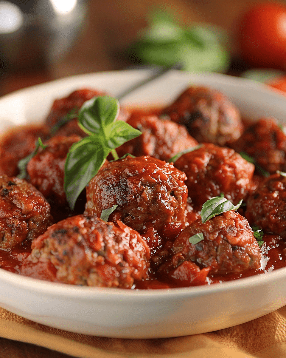 Nonna’s Homemade Italian Meatballs