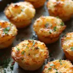 Cheesy Mashed Potato Puffs