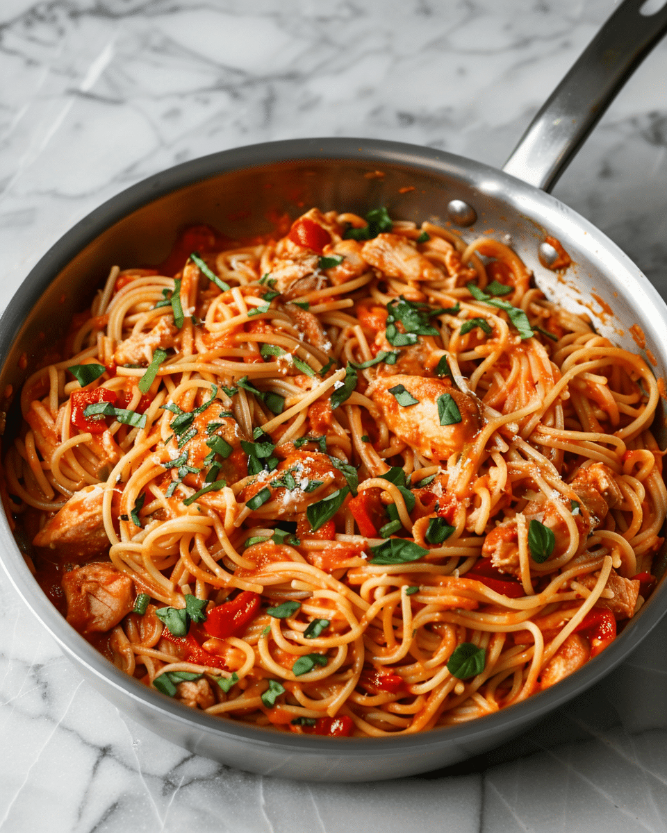 Chicken Spaghetti with Rotel