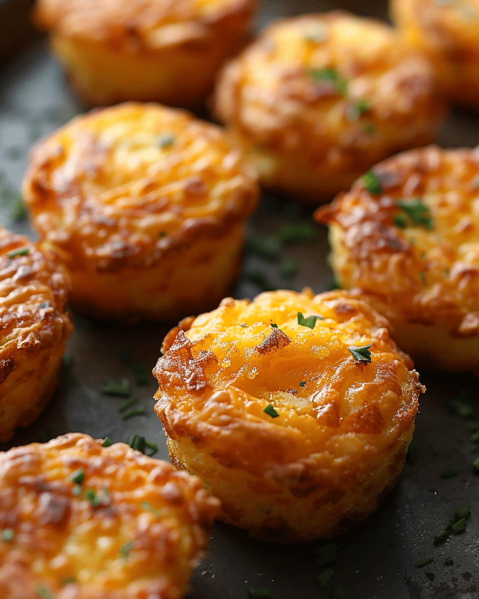 Cheesy Mashed Potato Puffs