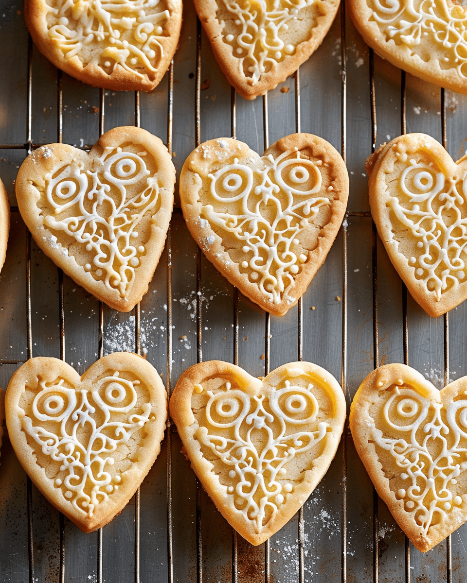 Best Slice and Bake Heart Cookies