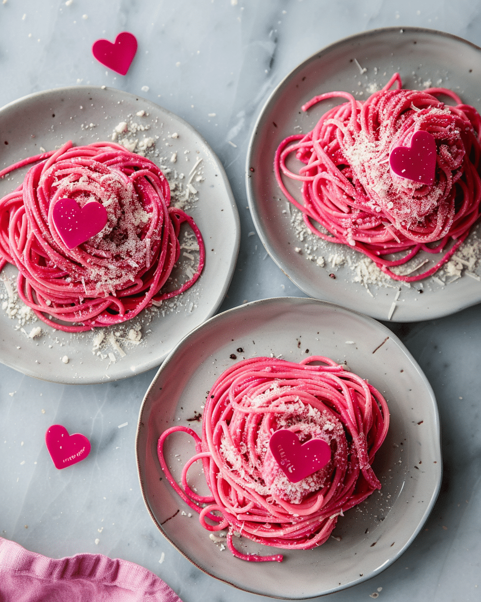 Valentine’s Day Pink Pasta