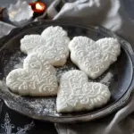Christmas Heart Cookies