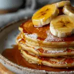 Banana Caramel Finnish Oven Pancakes