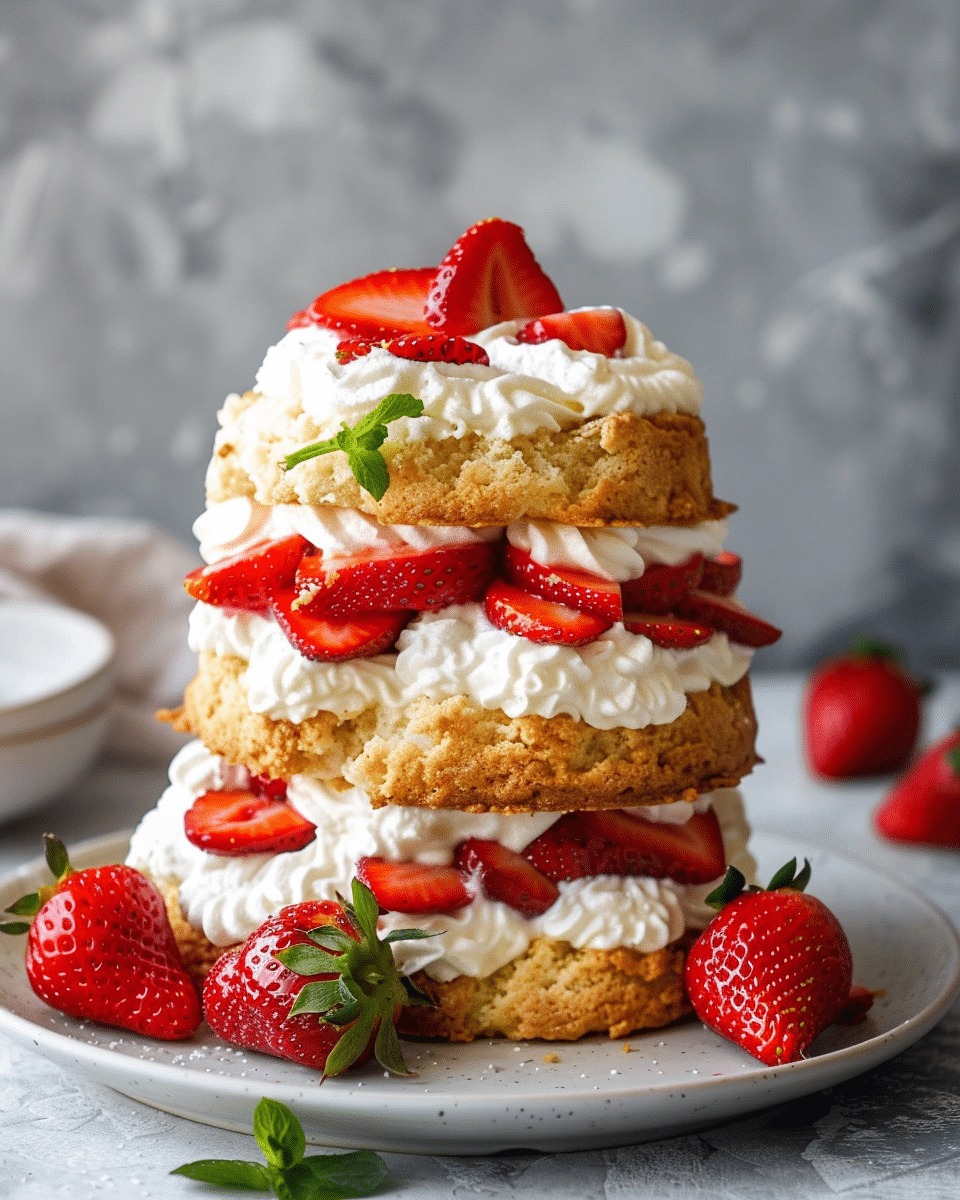 Irresistible Classic Strawberry Shortcake Recipe Delight