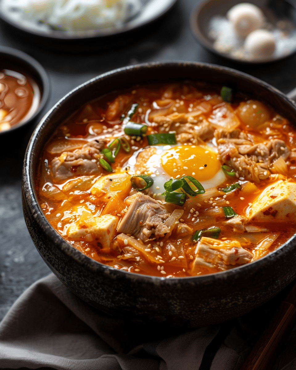 Tuna Kimchi Jjigae (Tuna Kimchi Stew)