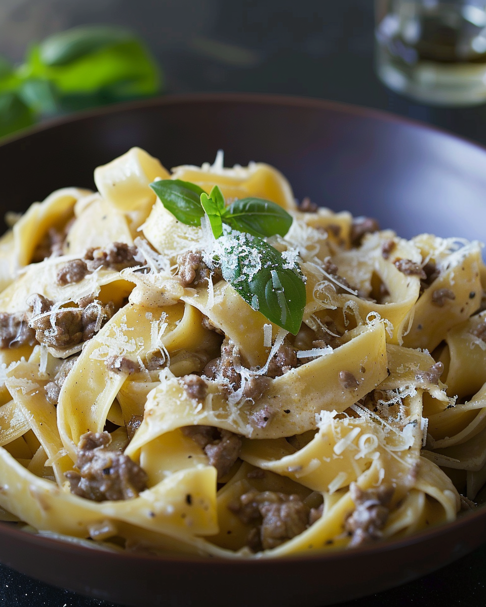 Creamy Beef Pasta