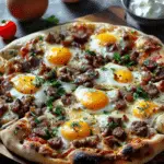 Sausage Breakfast Pizza