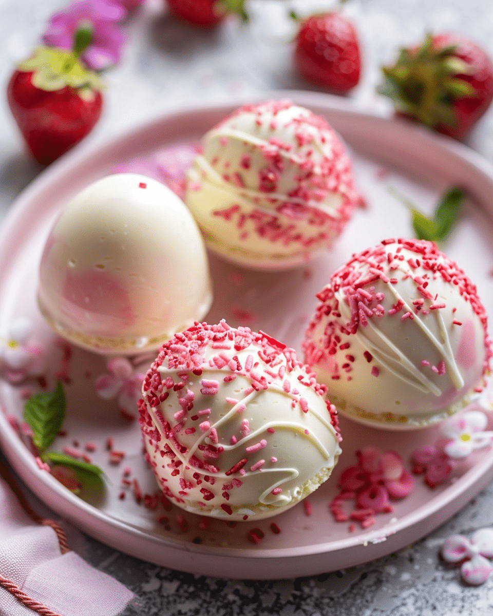 Strawberry Shortcake Easter Egg Bombs