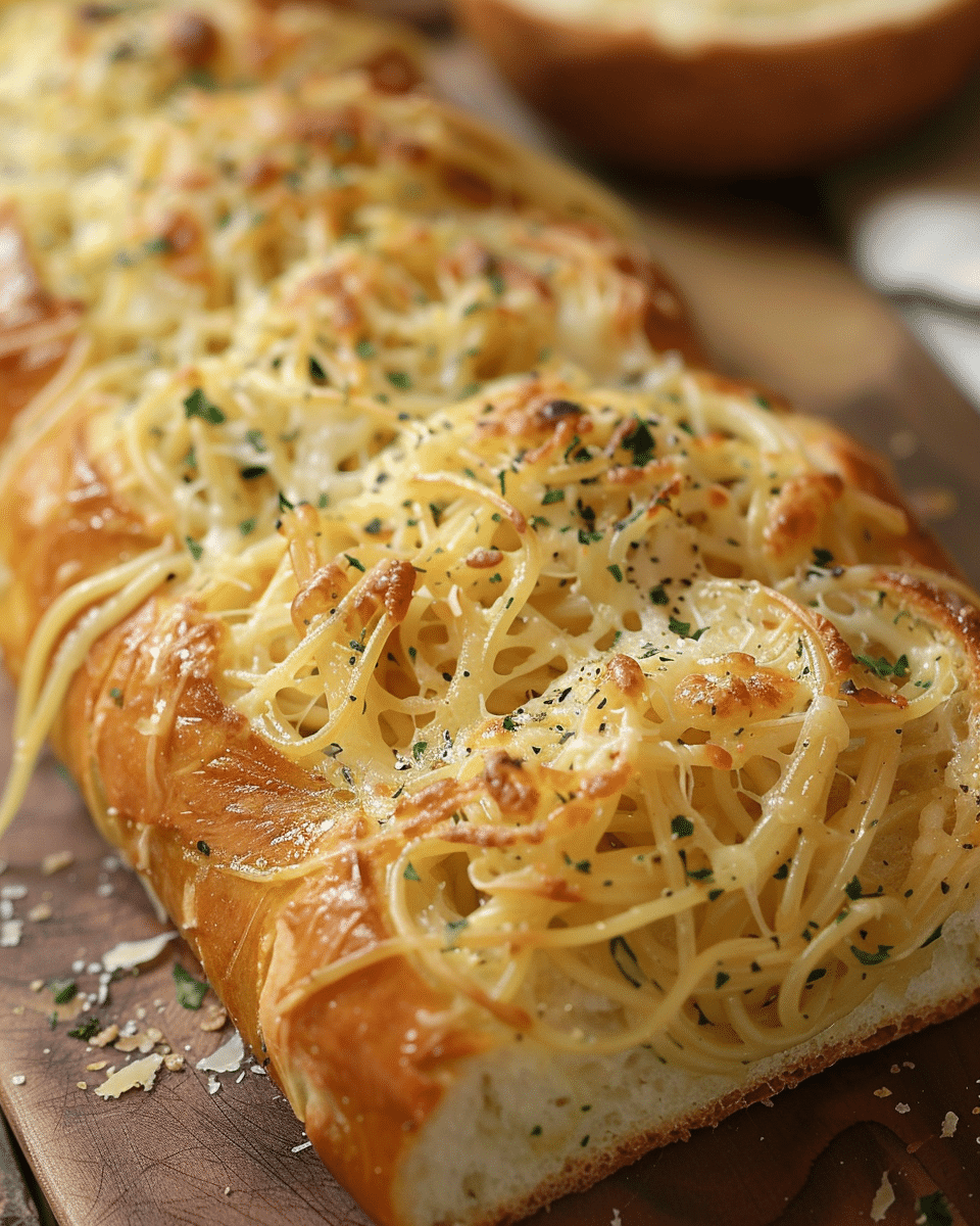 Spaghetti Garlic Bread: A Delicious and Easy Recipe