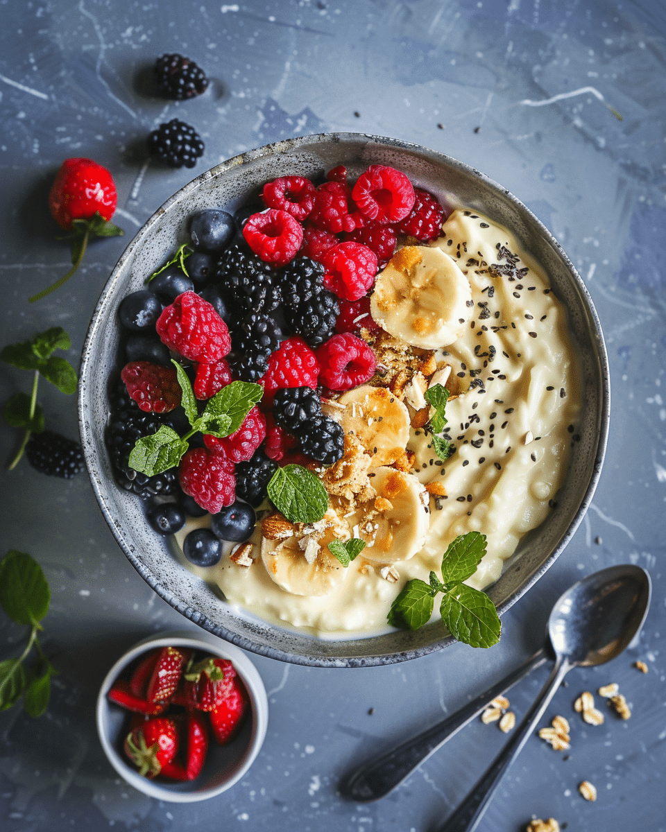 Anti-Inflammatory Glow Bowl with Tahini Yogurt