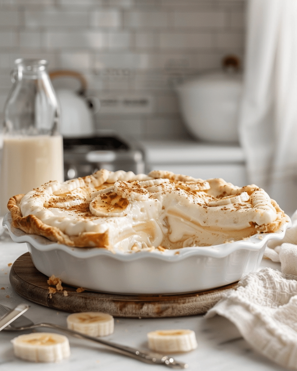 Banana Pudding Pie