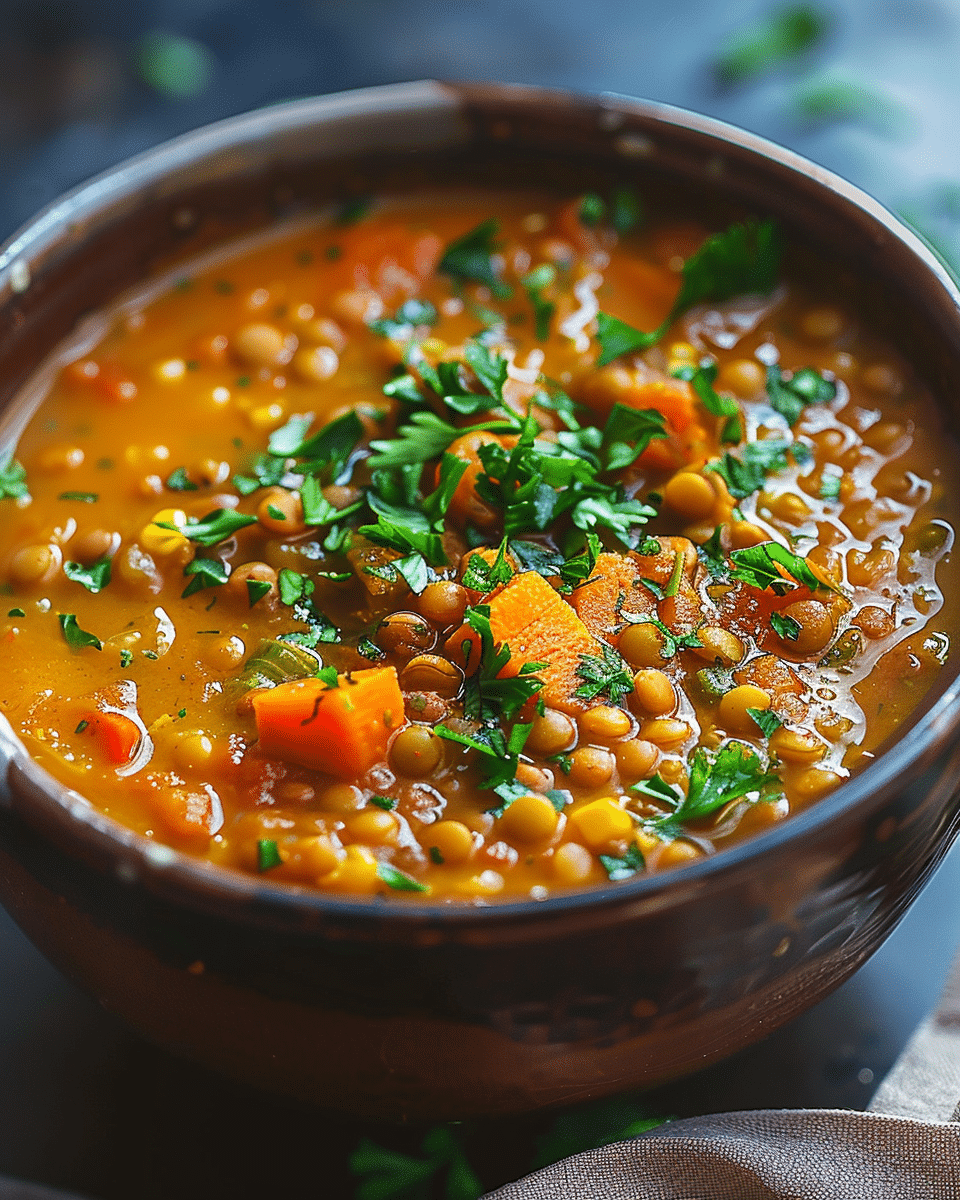 Moroccan Lentil Soup: A Hearty and Comforting Winter Bowl