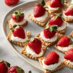 Strawberry Cookie Boats